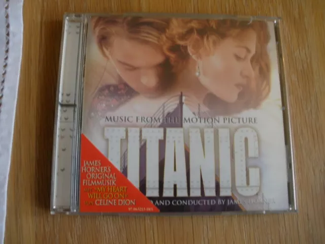 Musik CD Titanic (Audio CD, 1997) James Horner / Celine Dion top Zustand