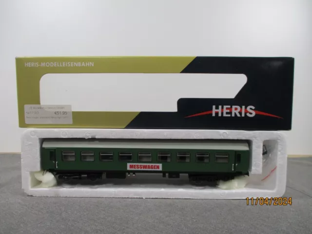 Heris H0 11183 Stationärer Messwagen der DR Ep. IV  in OVP