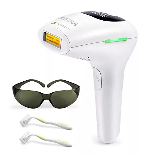 XSOUL At-Home IPL Hair Removal for Women and Men Permanent Hair Removal