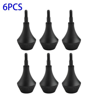 20pcs punta di freccia in alluminio Connettori ad alta resistenza 6.2mm Outdoor Trapassato inserisci