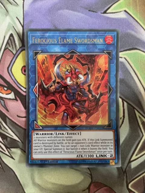 Ferocious Flame Swordsman - Duel Overload - YuGiOh