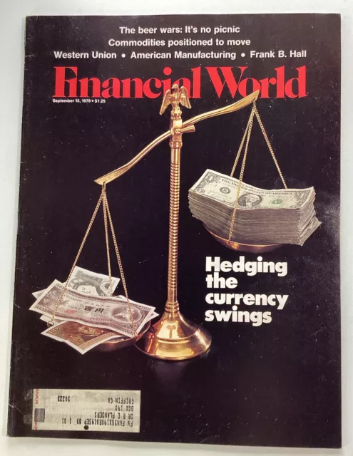 Financial World Magazine Vtg 1978 Rare Ads Currency Wealthiest Beer WU Hall Mfg