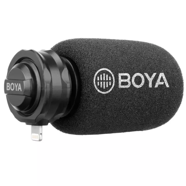 BOYA BY-DM200 Microphone cardioïde pour les appareils Apple iOS Lightning