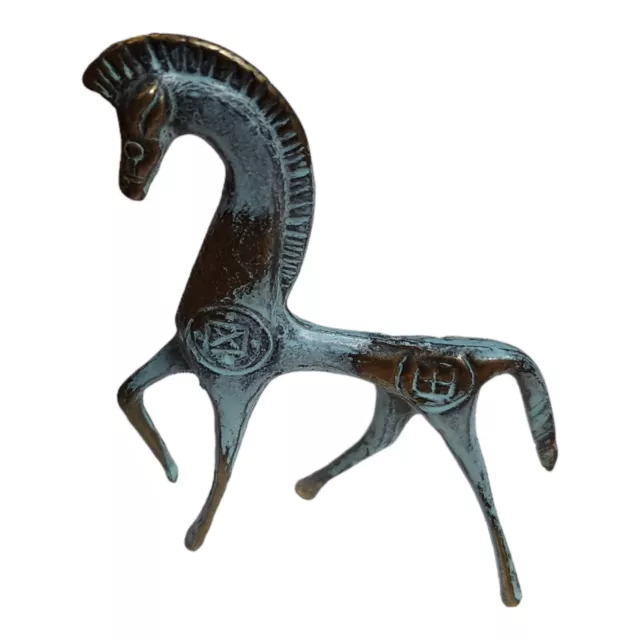 Ancient Greek Horse  - Symbol of Wealth and Prosperity -4" New