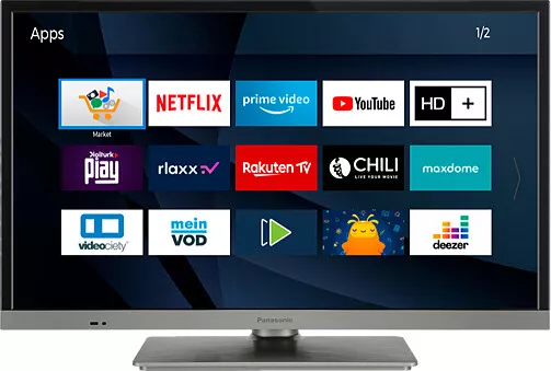 Panasonic Smart TV 24 Pollici HD Ready LED Televisore Smart HbbTV 2 TX-24JS350E