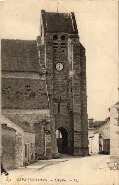 CPA GREZ-sur-LOING - L'Église (249434)