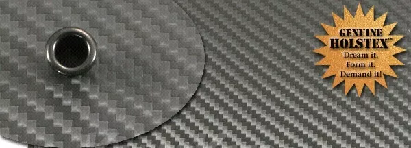 Holstex, Carbon Fiber Patern. (Storm Gray) kydex. 8"×12" 080" 2 pic MADE IN USA