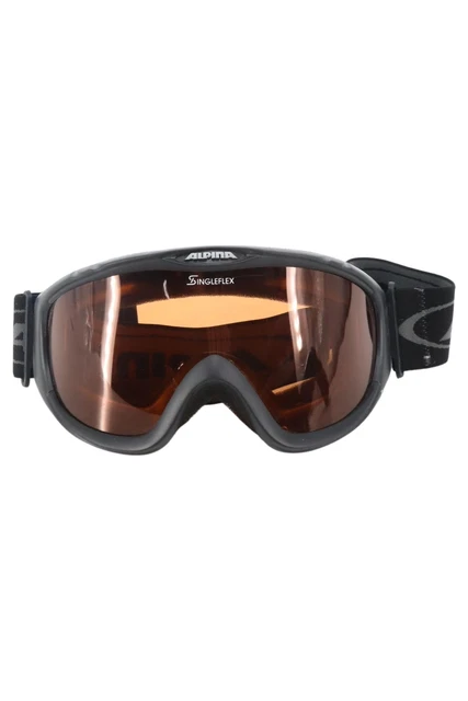 ALPINA Skibrille  schwarz