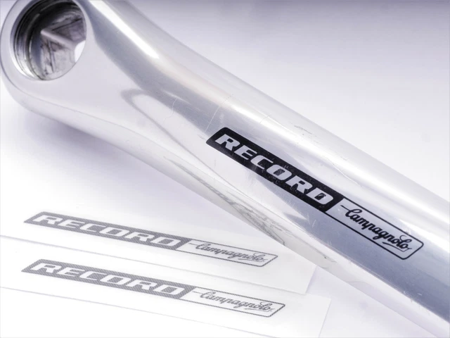replacement decal crankset, crankarm campagnolo record sticker