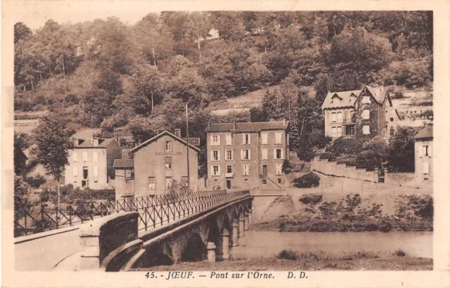 Cpa 54 Joeuf Bridge Sur L'orne