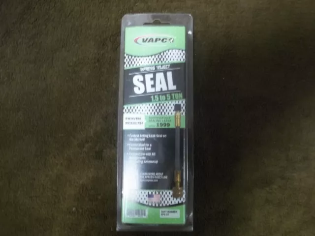 VAPC AC SEALANT Direct Inject Refrigerant Leak Sealer Up to 5 Tons Fast and Easy
