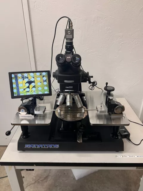 Signatone 8" Probe Station Prober  Cascade Microtech RF RPP  Probe 1 YR Warranty