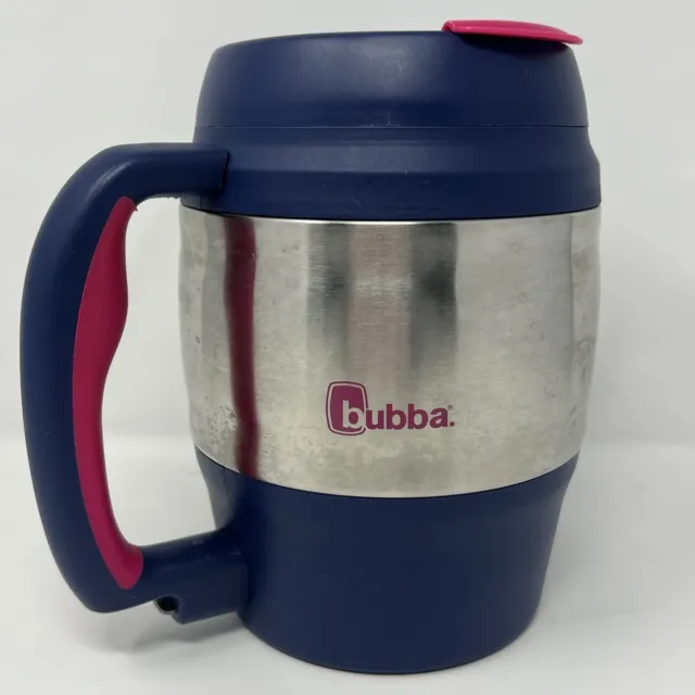 Bubba Keg 52oz Insulated Travel Mug Purple/Pink Stainless Steel W/Bottle Opener