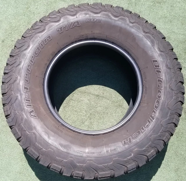315/70R17 BFGoodrich All Terrain T/A KO2 Tire LT315/70R17 113/110S 7/32nds 40%