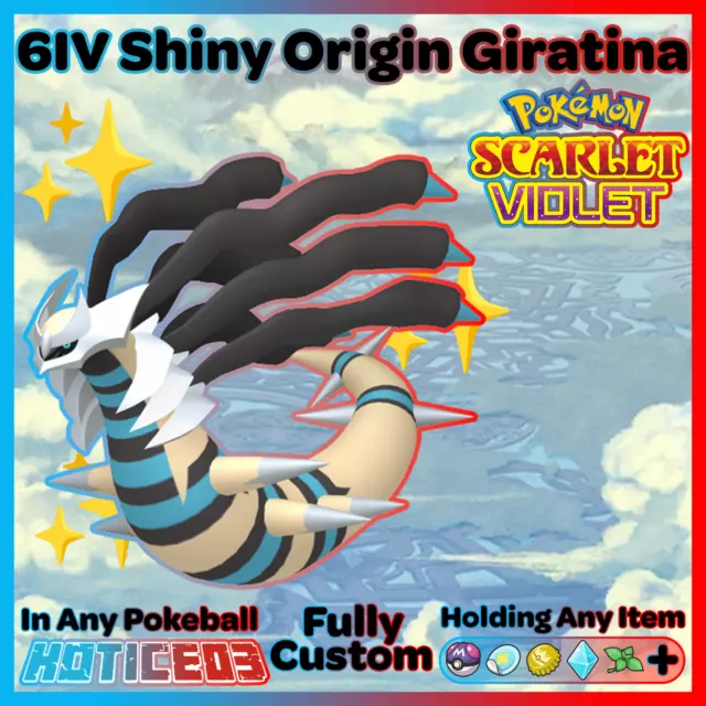 Shiny Giratina Origin Pokémon GO – Trade 1.000.000 stardust - Read