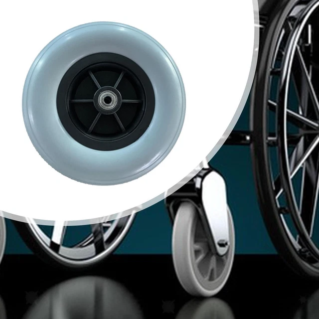 Roue De Remplacement Pour Fauteuil Roulant - 6 Pouces (environ 15 Cm), Pneu En Caoutchouc
