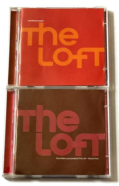 THE LOFT DAVID Mancuso Presents Volume 1 & 2 CD 2 x 2 Disc Set