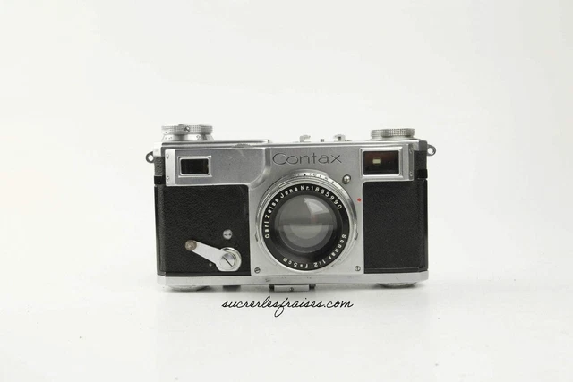 Zeiss Ikon Contax IIIa Avec Sonnar 50mm F/2 – Appareil Télémétrique, Argentique, Occasion