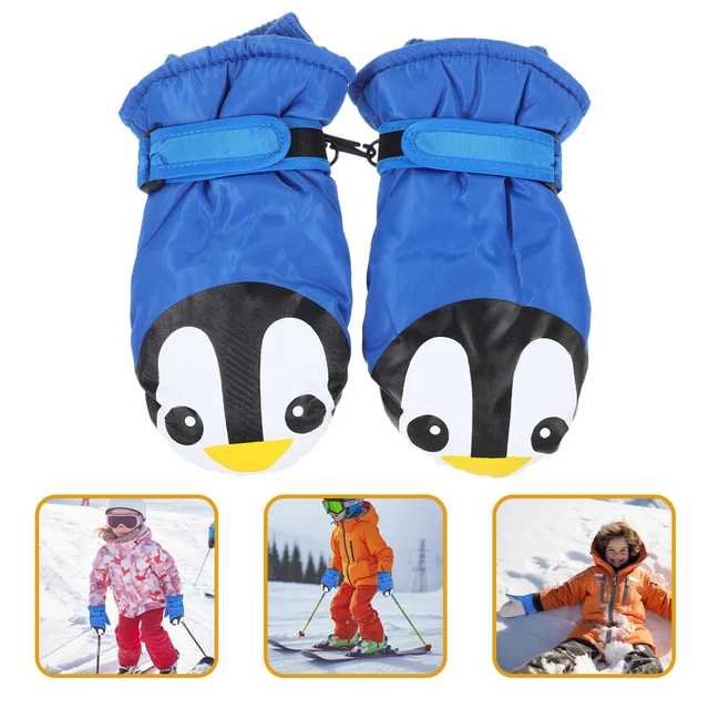 3 Pairs Knitted Gloves Cable Knitted Mitten Kids Winter Gloves Keep Warm Child