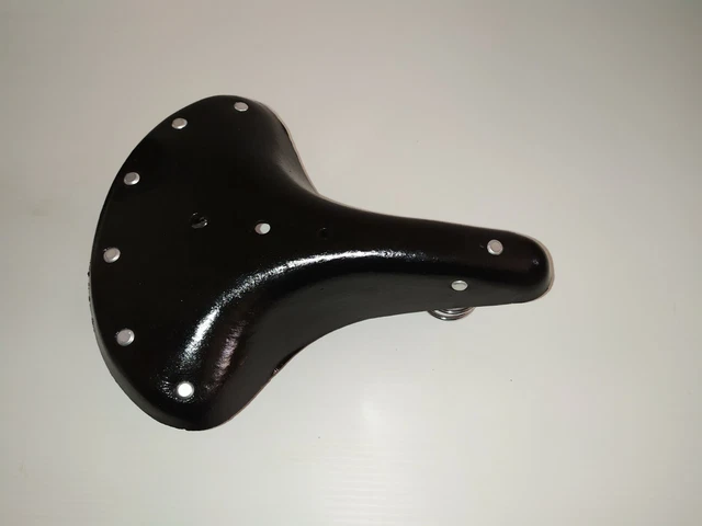 Sella Bici Vintage Con Triplo Molleggio - Stile Retrò Marrone Per City Bike E Bici D'Epoca - Foto 9