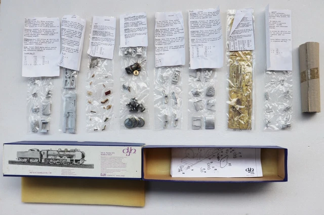 Kit Locomotive à Vapeur 231 A DJH Model Loco E115 - Échelle HO - Non Assemblé