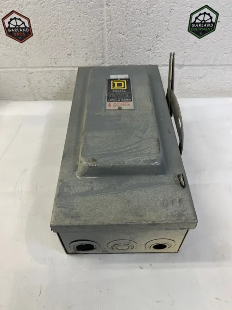 Square D HU-362 Series E1 Safety Switch 60 Amp