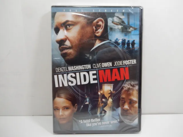 Inside Man (DVD, 2006, Full Frame)