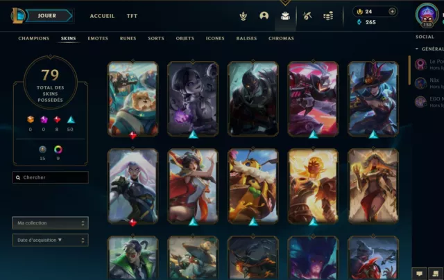 ✅League of Legends ✅ Ranked Account | PLAT 4 EMAIL ACCES 80 SKINS