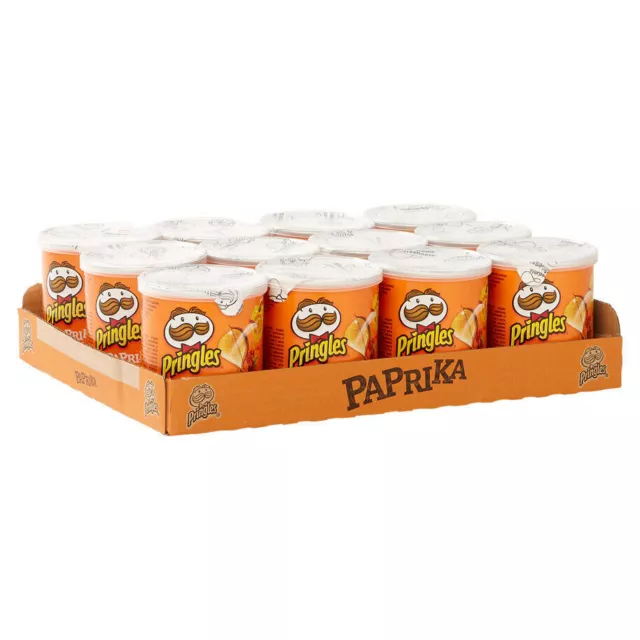 Pringles Paprika Chips Dose 40g, ( 12 x 40 g )