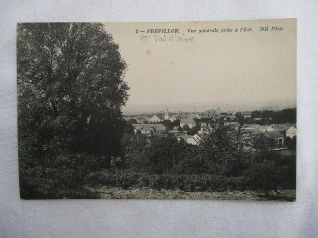 Cpa Val D'oise 95 Frepillon Vue Generale Prise A L'est