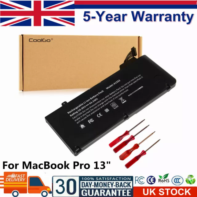 NEW A1322 Battery for Apple MacBook Pro 13'' A1278 Mid 2009 2010 2011 Mid 2012