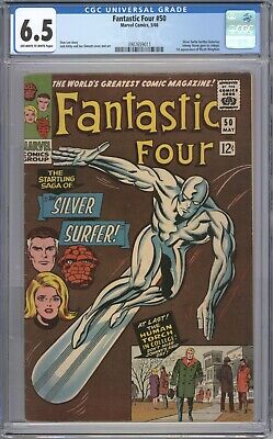 Fantastic Four #50 CGC 6.5 3rd Appearance Silver Surfer!