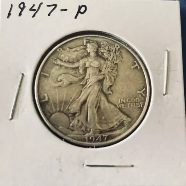 1947 P Liberty Half Dollar