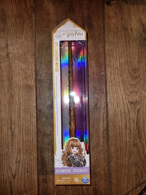 Harry Potter Hermione Granger Magic Wand - 12-inch Collectible With Spell Card