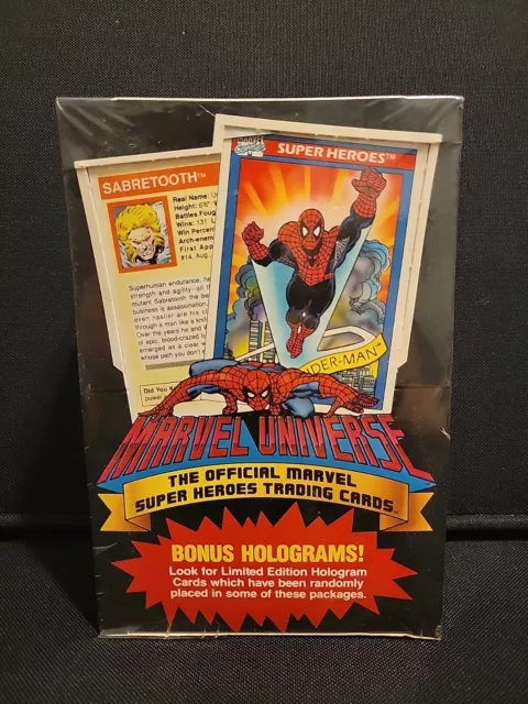 1990 Impel Marvel Universe Series 1 Factory Sealed Trading Card Box
