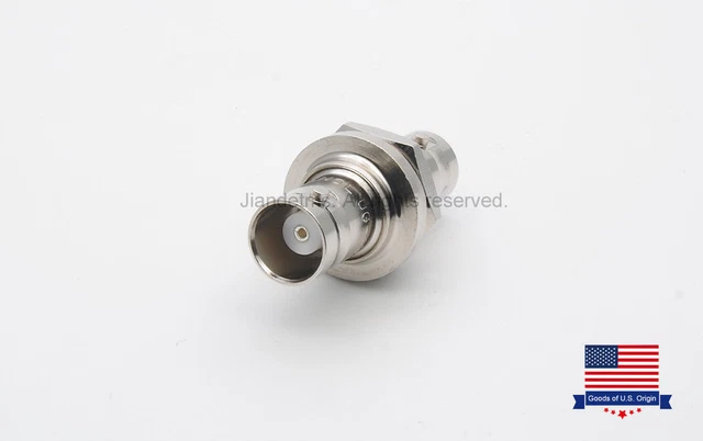 KeyFactor BNC-BNC Female Adapter Probe Station Connector Accessory