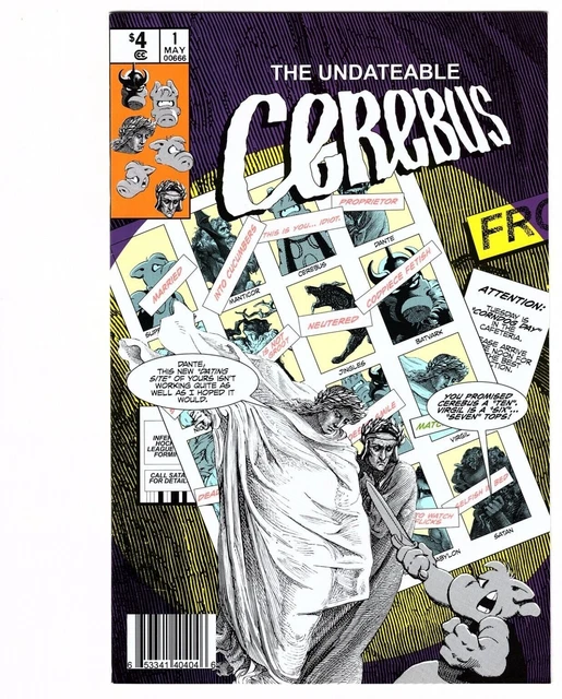 The Undateable Cerebus (Aardvark-Vanaheim)2018 - X-men homage cover - VF/NM