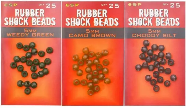 ESP Rubber Shock beads Beads Terminal ALL SIZES