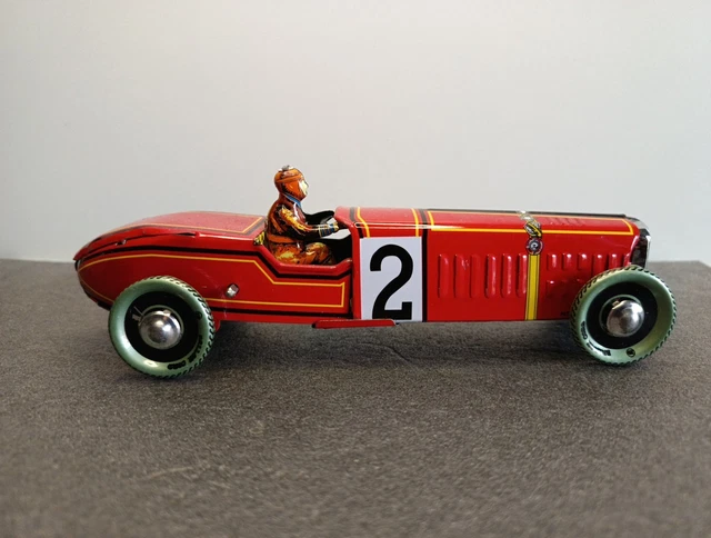 Jouet Mécanique Ancien - Voiture Américaine - Martinan & Larnaude - Allemagne