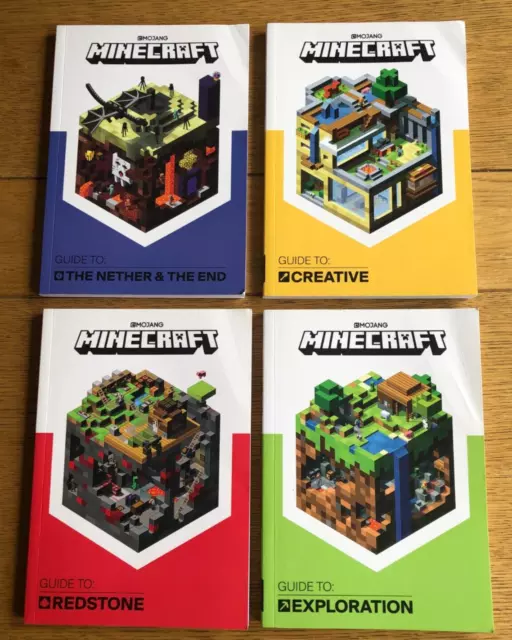 Minecraft Guide to: Book Collection (4 books) by Mojang
