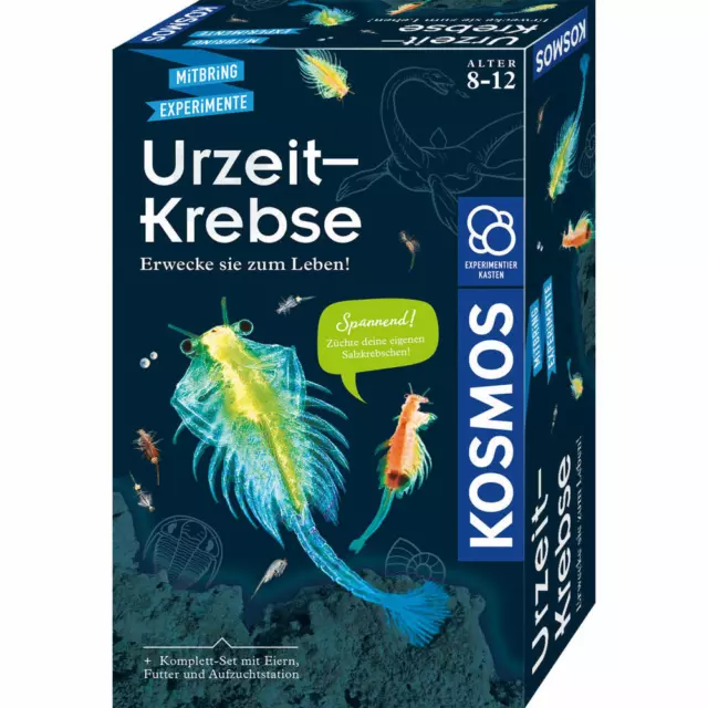 KOSMOS Urzeit-Krebse (Crabes préhistoriques) Boîte d'expérimentation Urzeitkr...