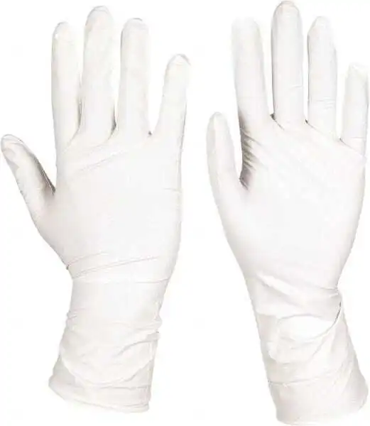 100 Pack North CE412W/M Disposable Gloves, Size Medium, 4 mil, Nitrile