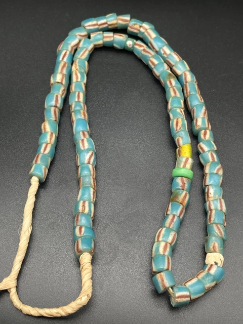 Old Vintage Antique Trade Glass Ancient Roman's Jewelry Beads Multi Color #SRG