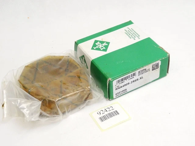 Ina Roulement à Aiguilles RNA4909-2RSR-XL / Neuf Emballage D'Origine