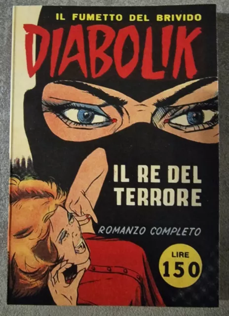 Diabolik n.1 1962 falso d'autore perfetto