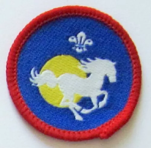 Scout Activity Badge - Equestrian - Post 2002 - New