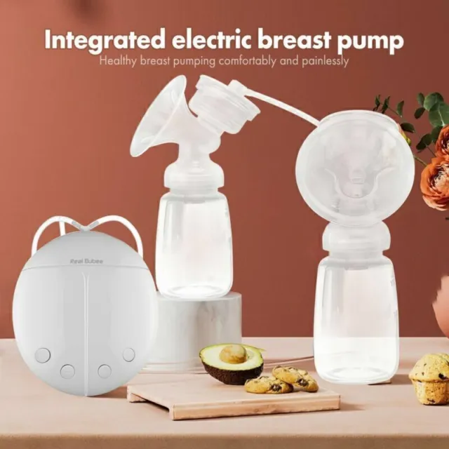 Extractor de leche eléctrico doble lactancia confort masaje USB estimular lactancia