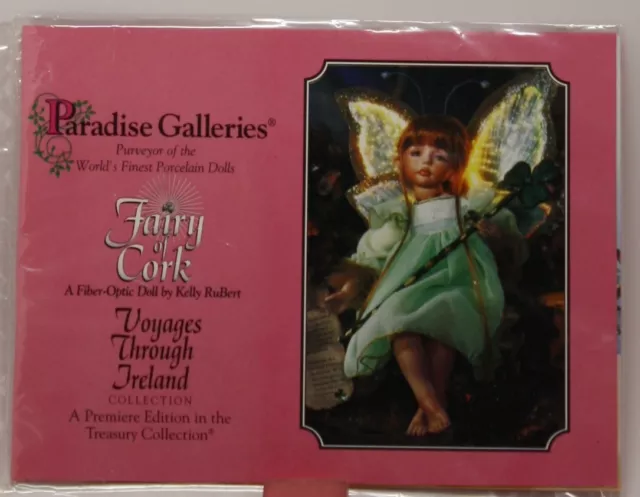 Fairy of Cork Porcelain Doll, COA #A004, Paradise Galleries