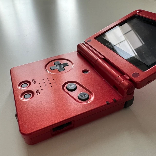 Nintendo GBA SP Game Boy Advance SP Pokémon Mega Charizard X Y Custom Nintendo GBA SP Game Boy Advance SP Pokémon Mega Charizard X Y Custom