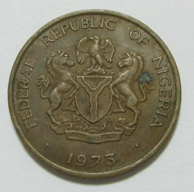 ZALDI2010 - Nigeria. 1 Kobo Of 1973